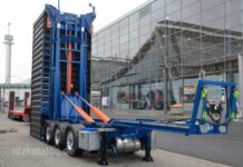 Vako Steillader — Kippanlage für Container