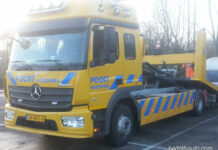 Atego Zero Emission Auffahrwagen