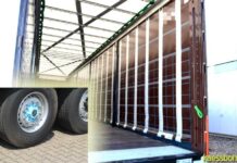 Kässbohrer K.SCS e-Curtainsider. Schiebeplanenauflieger, 210 kW E-Achse