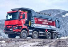Renault Trucks K 520 EVO 8×8 – Kipperfahrgestell