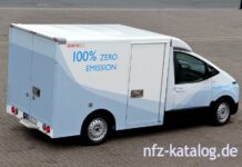 Iveco eMoovy — Elektro Transporter-Fahrgestell, Nutzlast ca. 1,5 Tonnen