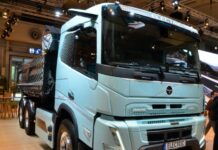 Volvo Trucks FMX Electric 660 6×4 — Kipperfahrgestell