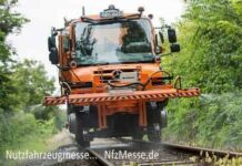 Unimog U423 — Zwei-Wege-Fahrzeug