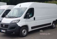 Fiat Ducato L3H2 Diesel 88 kW / 103 kW. Kastenwagen, Nutzlast ca. 1250 kg, Ladelänge ca. 370 cm