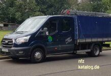 Ford Transit 2.0 Diesel 125kW Fahrgestell-DOKA L4 RS395