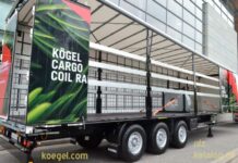 Kögel – Dreiachsiger Coil-Sattelauflieger mit Schiebeplanen