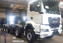 MAN TGS 60.520 – 12×4 Fahrgestell