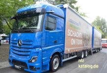 Mercedes-Benz Actros 2551 – 6×2-Fahrgestell