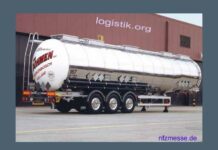 Van Hool – Chemie-Tankauflieger – Kapazität 50 m3